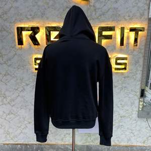 Diseñe su propio estilo Sudadera con capucha de invierno Impreso personalizado Bordado 100% Algodón Ecológico Fleece Sudaderas con capucha unisex - Product Image 6