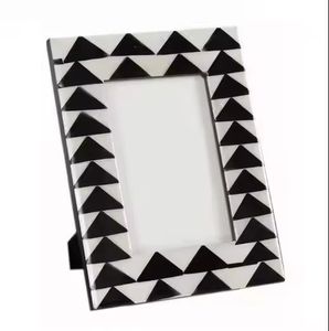 Cadre photo incrusté de nacre pour cadre photo décoratif pour la maison et le bureau et décoration de table - Product Image 6