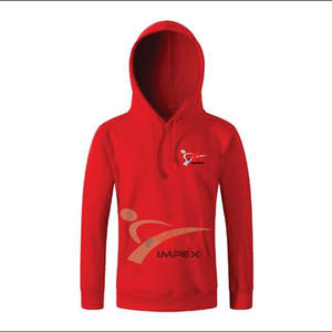 คุณภาพสูงที่กําหนดเองการพิมพ์โลโก้ผู้ชายเสื้อสวมหัว Hoodie วัสดุที่กําหนดเองยืดหยุ่นผู้ชายเสื้อสเวตเตอร์ Hoodie - Product Image 1