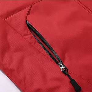 Ensemble deux pièces de survêtement coupe-vent personnalisé de haute qualité pour hommes avec veste zippée en nylon et survêtement pour l'hiver - Product Image 3