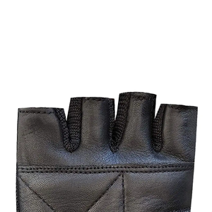 <b>Half</b> Finger Leather Gym Fitness Weightlifting Gloves Anti <b>Slip</b> Breathable Lightweight Comfortable with Customizable Logo Unisex - Product Image 6