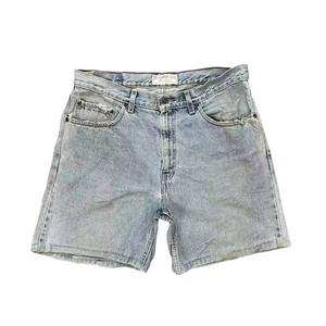 Oem-Short chic en denim déchiré pour homme, style urbain, décontracté, moyen, extensible, pour l'été - Product Image 3