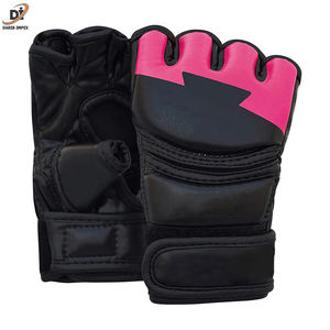 Guante de Boxeo/MMA de medio dedo con logotipo personalizado de alta calidad Producto recién llegado más vendido Hecho de cuero para Taekwondo - Product Image 3