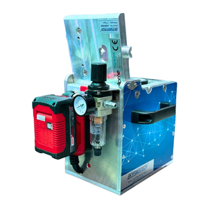 Battery Powered Fiber Cable Blowing Machine DynoSKY Model Turkey Manufacturer Portable Microduct Installation No External Power - Product Image 1
