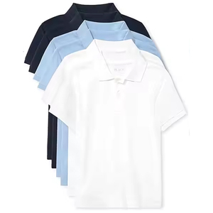คอลเลกชันที่ดีที่สุดของผู้ชายเสื้อโปโลสั้นสำหรับผู้ชายผ้าฝ้าย100% พิมพ์ลายสีพื้นลำลองออกแบบได้ตามต้องการแฟชั่นคุณภาพสูง - Product Image 3