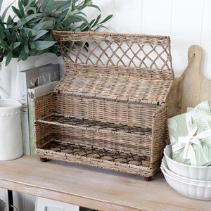 Cesta para Huevos Multifuncional de Ratán Natural Ecológico, Estilo Moderno, Multiusos - Product Image 4