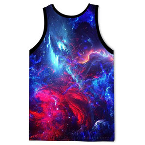 Débardeur de sport pour homme, imprimé par sublimation, sans manches, respirant, avec logo personnalisé, vente en gros à prix abordable - Product Image 6