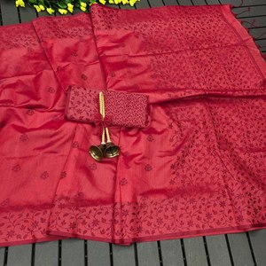 Collection de saris magnifiques en géorgette avec travail khaddi et travail katdana, saris multicolores pour femmes, prix de gros des designers - Product Image 3