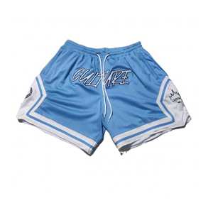 Pantalones cortos de baloncesto personalizados para hombre, pantalones cortos personalizados de poliéster con cintura elástica para equipo de baloncesto, servicio OEM disponible - Product Image 4