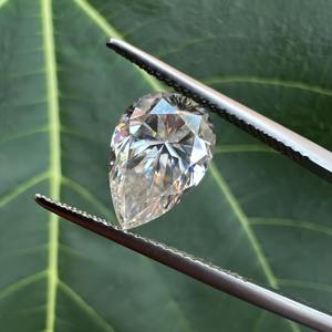 Diamante Cultivado en Laboratorio con Corte Pera, Certificado por IGI, VVS D, para la Elaboración de Anillos de Compromiso, Piedra Suelta de Lujo, Todos los Tamaños Disponibles a Bajo Precio - Product Image 1