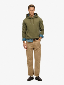 Wholesale Custom Logo Cotton Blended Heavy Weight Fleece Hoodie for Men Hot Products Basics Plain Hoodie Design - Product Image 3