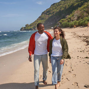 Veste bomber en laine légère Ultifresh, unisexe, imperméable, écologique, tissée, lavée, décontractée, fermeture éclair - Product Image 2