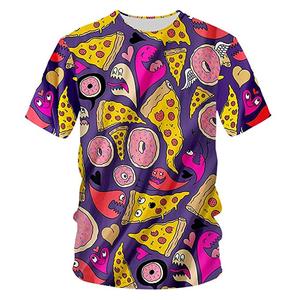 T-shirt tricoté uni 100% coton pour hommes Logo personnalisé Vêtements grande taille Motif solide - Product Image 2