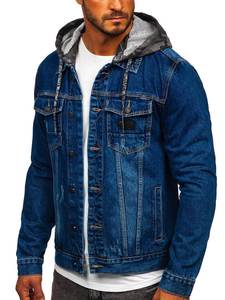 Chaqueta vaquera de hombre estilo urbano con costuras resistentes, ajuste cómodo y tela de larga duración. - Product Image 2
