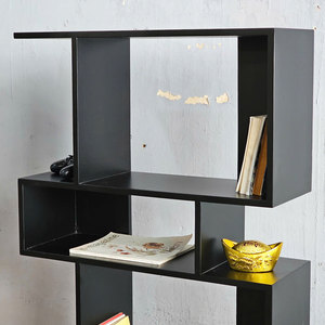 Estantería Moderna para Niños 80x28x170cm Tipo Vertical Hecha de Madera de Caucho y Plástico para Sala de Estar u Oficina KS68247 - Product Image 5