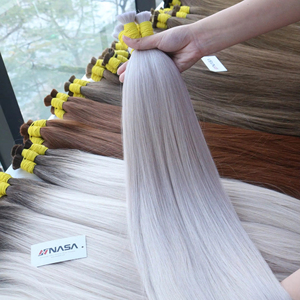 Venta caliente 100% Extensiones humanas vírgenes vietnamitas Super doble máquina dibujada doble trama Rubio natural teñido recto rápido - Product Image 1