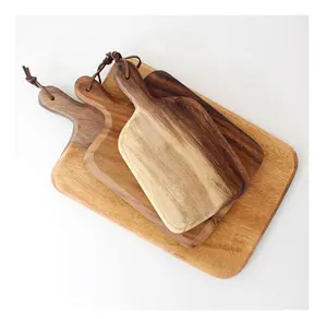 Creative Design Wooden Cutting Board With Great Design 3Pcs Cutting Board And Pizza Serving Chopping Board cheap price