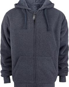 Chaqueta de hombre con capucha y cremallera con capucha suelta - Product Image 6