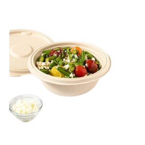 Compra al por Mayor de Tazones Redondos de Pulpa de Caña de Azúcar de 750 ml, de Alta Calidad, a Prueba de Fugas, para Sopas, Ensaladas, Comida para Llevar, Hoteles, Hogar, Cumpleaños - Product Image 5