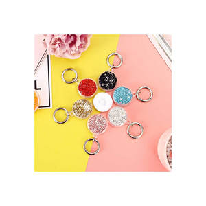 Netzy 03 Compatible avec Airtag Porte-clés en cristal Or Silicone pour un suivi facile - Product Image 2