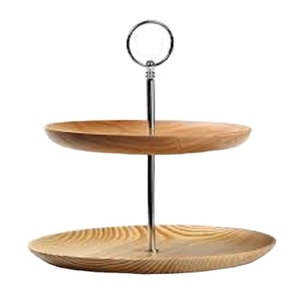 Plateau de service en bois 100% en forme de feuille, meilleure qualité, Design moderne, décoration de la maison, plateau de service en bois pour ustensiles de cuisine - Product Image 4