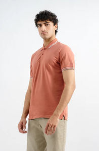 Polo de hombre transpirable de algodón con estampado bordado personalizado logotipo personalizado 100% algodón fabricado por productos Huzaifa - Product Image 2