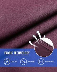 Short décontracté coupe ajustée pour hommes, confortable, élégant, motif solide, tissage non tissé pour la salle de sport pour l'été - Product Image 3