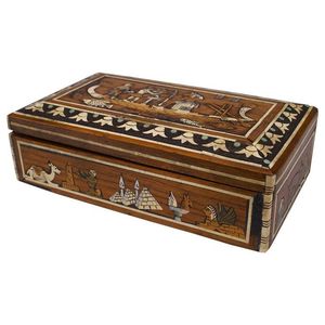 RAMDAN Pafu Ramadan Mubarak decoración del hogar regalo islámico Eid decoración Eid signo Eid caja de madera Cajas de Regalo - Product Image 3