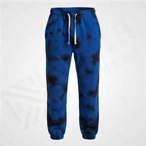 Pantalon de survêtement ample à jambe droite 100% coton, pantalon vintage délavé à l'acide, pantalon sur mesure pour homme, couleur personnalisée, coupe ajustée - Product Image 1