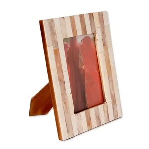 Top vente personnalisé Style animal poli Technique os incrustation tenture murale cadre Photo conçu sur mesure artisanat naturel - Product Image 1