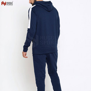 Chándal de algodón 100% de gran calidad para hombre para correr, ropa informal con logotipo personalizado, el mejor precio, patrón sólido de invierno - Product Image 2