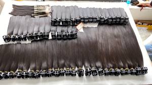 Grade 12A Wholesale Vietnamese Virgin Human Hair Extensions Raw Unprocessed Cuticle Aligned Bundle - Product Image 6