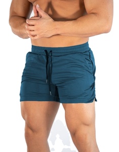 Logo personnalisé hommes Shorts de gymnastique écologique respirant séchage rapide imperméable taille haute vêtements de sport d'été entraînement - Product Image 3