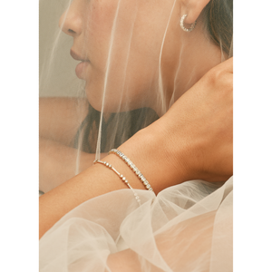 Pulsera de tenis Venus Fashion con elegante diseño de bisel - Product Image 6