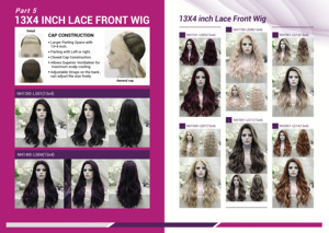 วิกผม TikTok ของคนดัง26นิ้วสีบลอนด์พร้อมสีน้ำตาลอ่อนวิกผมลูกไม้ด้านหน้าขนาด13*4สำหรับผู้หญิงผิวขาว - Product Image 3