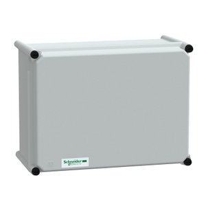 Per SCHNEIDER ELECTRIC NSYPLSP2736G Scatola PLS per Elettronica e Strumentazione, Contenitore in Poliestere con Coperchio Posteriore IP66 27x36x18cm - Product Image 1