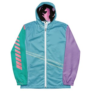 Veste de sport brodée sur mesure à capuche avec fermeture éclair complète uniforme d'équipe de broderie veste de sport personnalisée hydrofuge coupe-vent - Product Image 4