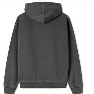 Plus Size <b>Mens</b> Sweatshirt Hoodies <b>Pullover</b> Fleece Hoodies 100% Cotton Regular Fit Blank Hoodies Custom Logo Embroidered Vintage - Product Image 2