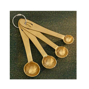 Cuillère doseuse en laiton au design simple, produit solide, taille personnalisée et prix abordable - Product Image 1