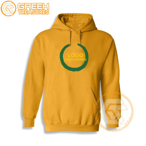 เสื้อมีฮู้ดผ้าฟลีซปักลายสำหรับผู้ชายเสื้อมีฮู้ดสไตล์กรีก PSI - Product Image 6