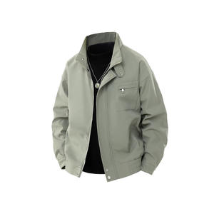 Veste de baseball matelassée pour homme, style rétro américain, hiver, décontractée, col rond, fermeture éclair sur le devant, streetwear, polyester/coton - Product Image 3