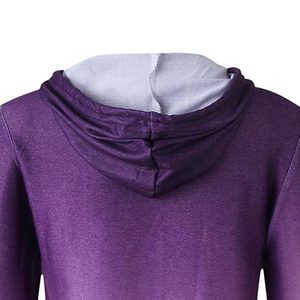 Nueva moda suave Anti Wrikle algodón Blanded Hoodies para mujeres de alta calidad transpirable Streetwear casual Hoodies - Product Image 4