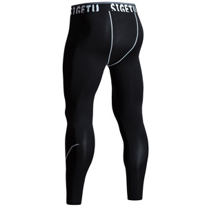Pantalon de fitness personnalisé OEM pour hommes à haute élasticité, coupe-vent écologique, respirant, à séchage rapide, pour l'entraînement en plein air, yoga décontracté - Product Image 3