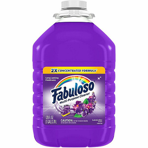 Limpiador y Desodorante Multiusos Fabuloso, Sin Enjuague ni Residuos, Aroma a Lavanda, Botella de 1 Galón, Paquete de 4 (153058CT) - Product Image 2