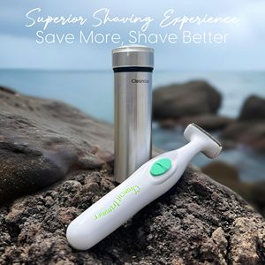 มีดโกนสำหรับบริเวณจุดซ่อนเร้นของผู้หญิงและผู้ชาย กันน้ำระดับ IPX7 สำหรับโกนขนบริเวณบิกินี่ - Product Image 4