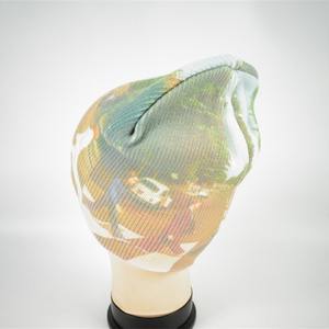 Bonnet tendance d'hiver populaire Casquettes chaudes d'extérieur élégantes OEM avec logo personnalisé Conception Jacquard tricoté pour hommes femmes de haute qualité - Product Image 6