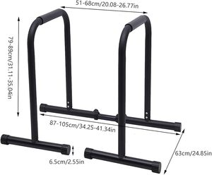 Chất lượng cao đa chức năng song song thanh Dip trạm thanh Dip cho đào tạo phòng tập thể dục thiết bị tập thể dục kéo lên thanh - Product Image 4