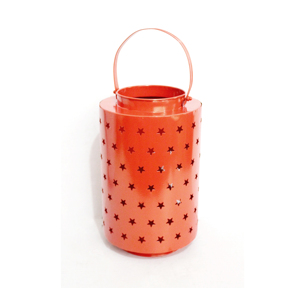 Customizable Xmas Iron <b>Candle</b> <b>Lantern</b> Decorative Star Cutout Metal <b>Candle</b> <b>Holder</b> with Handle for Indoor-Outdoor Home Decor - Product Image 3