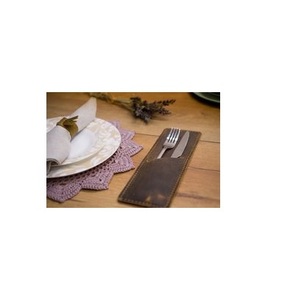 ที่ใส่ช้อนทำจากหนังอุปกรณ์สำหรับร้านอาหารและช้อน - Product Image 5