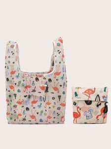 Bolsas medianas reutilizables para comestibles, sin cierre de cremallera, regalo para mujer - Product Image 5